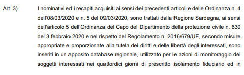 nuova ordinanza solinas